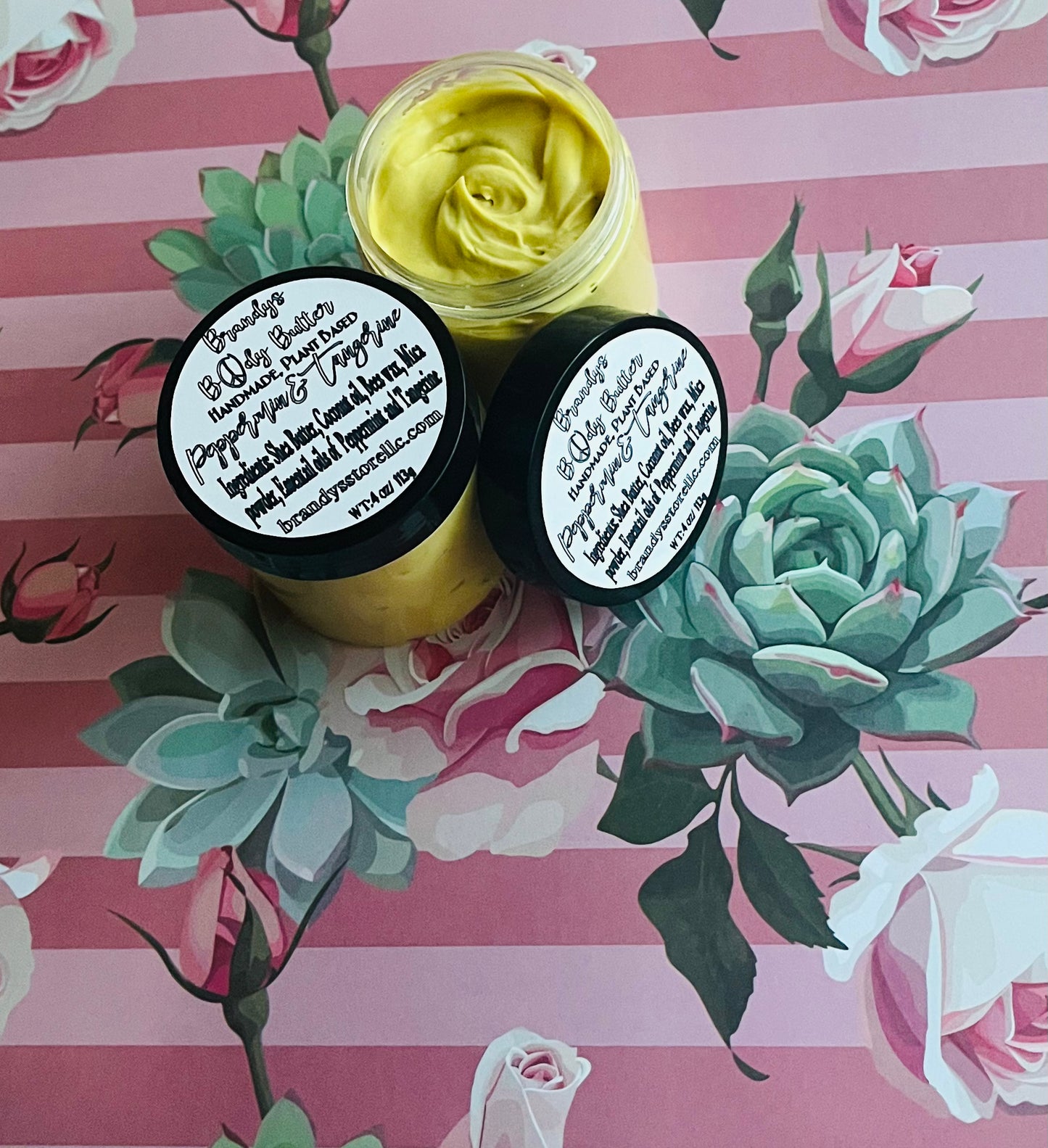 Peppermint and tangerine Body Butter