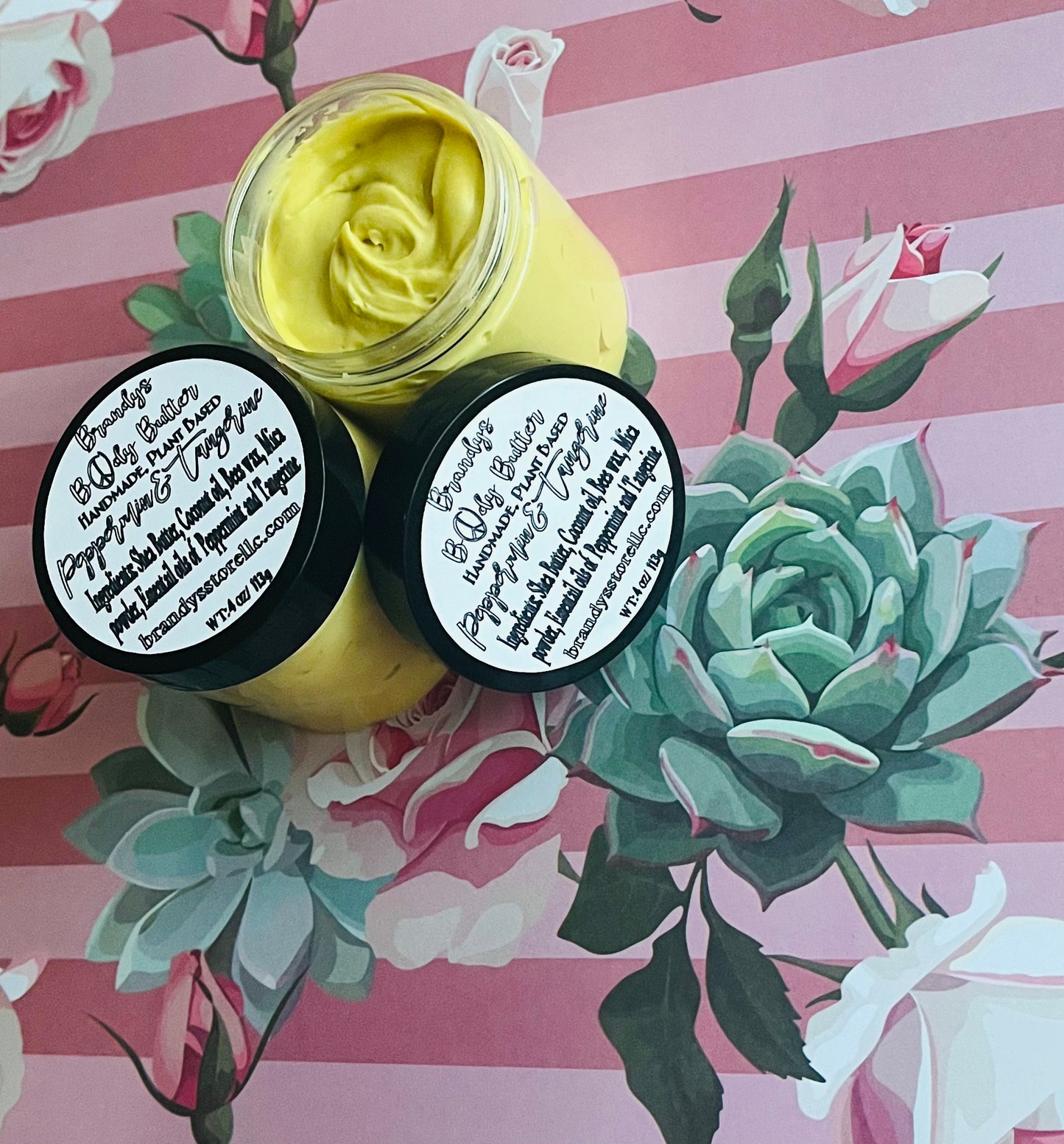 Peppermint and tangerine Body Butter