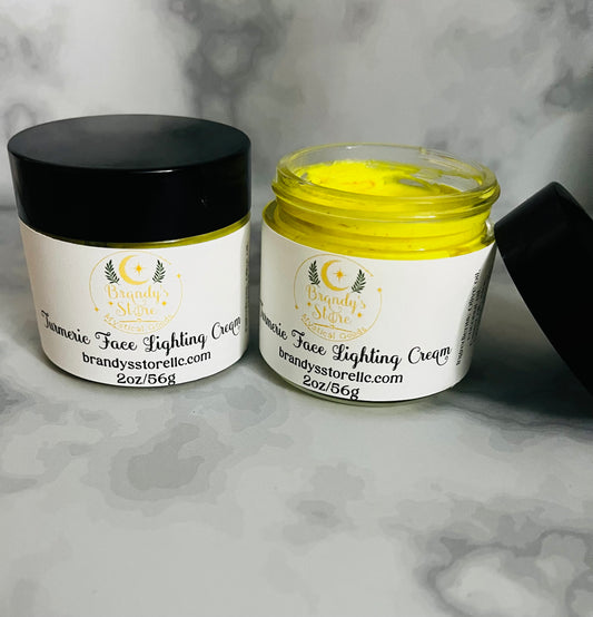 Turmeric lighting face cream