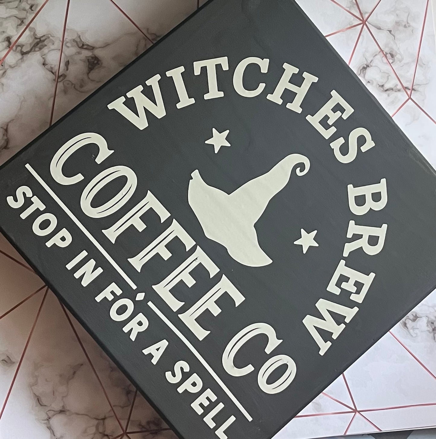 Witches Brew coffee (Novelty Sign)