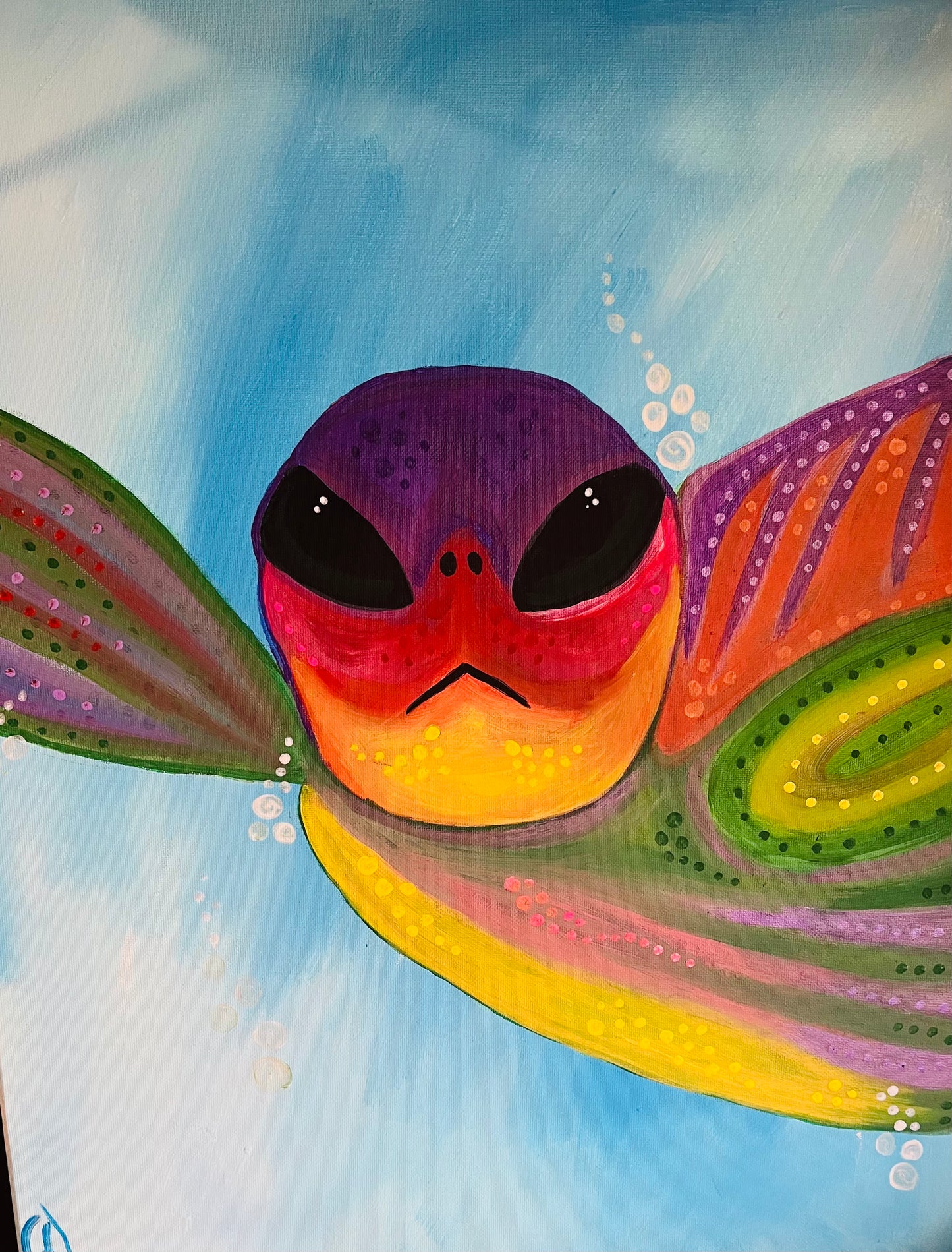 Turtle painting