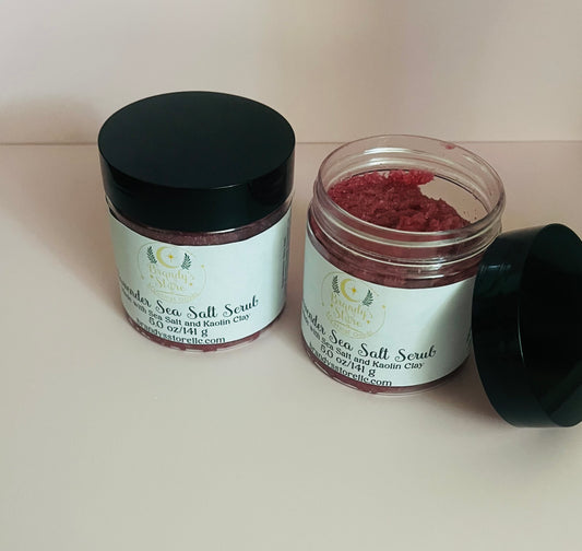 Lavender Sea Salt Scrub