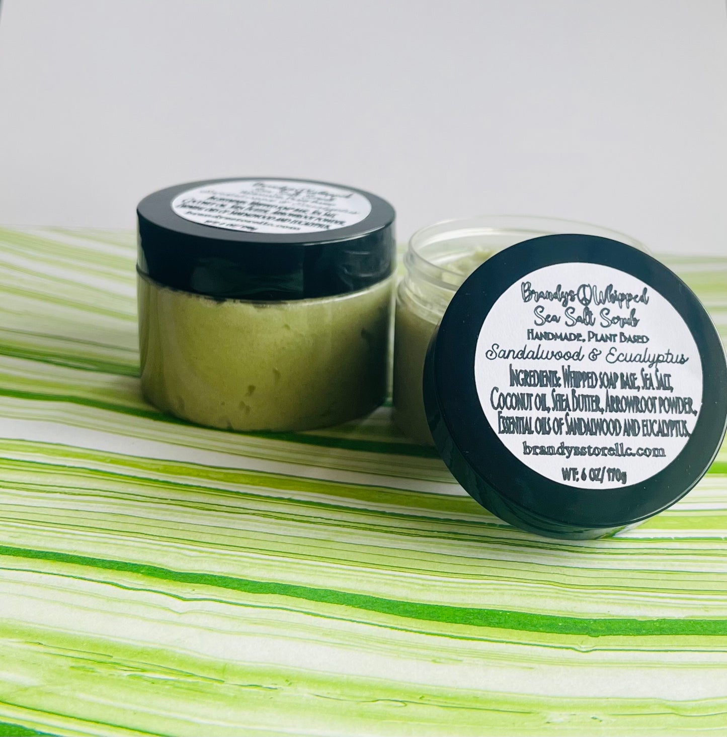 Sandalwood & Eucalyptus Sea Salt Scrub