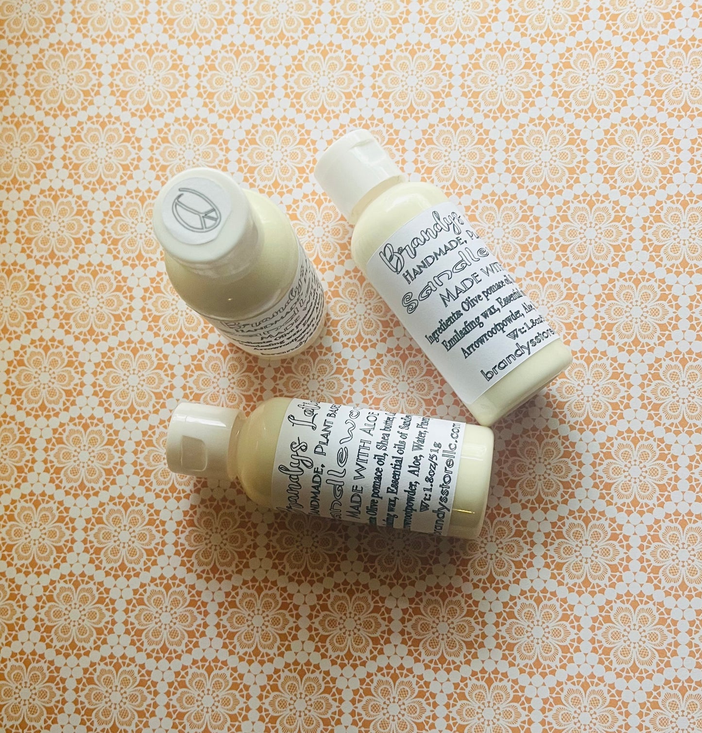 Sandalwood lotion (made with aloe)