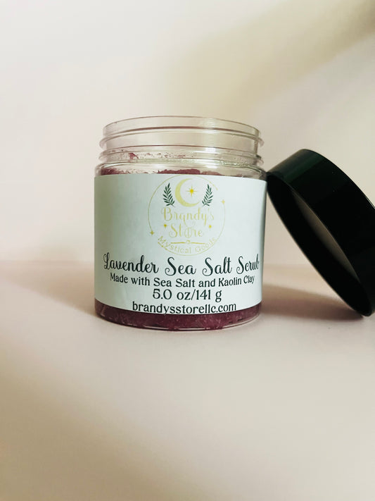 Lavender Sea Salt Scrub