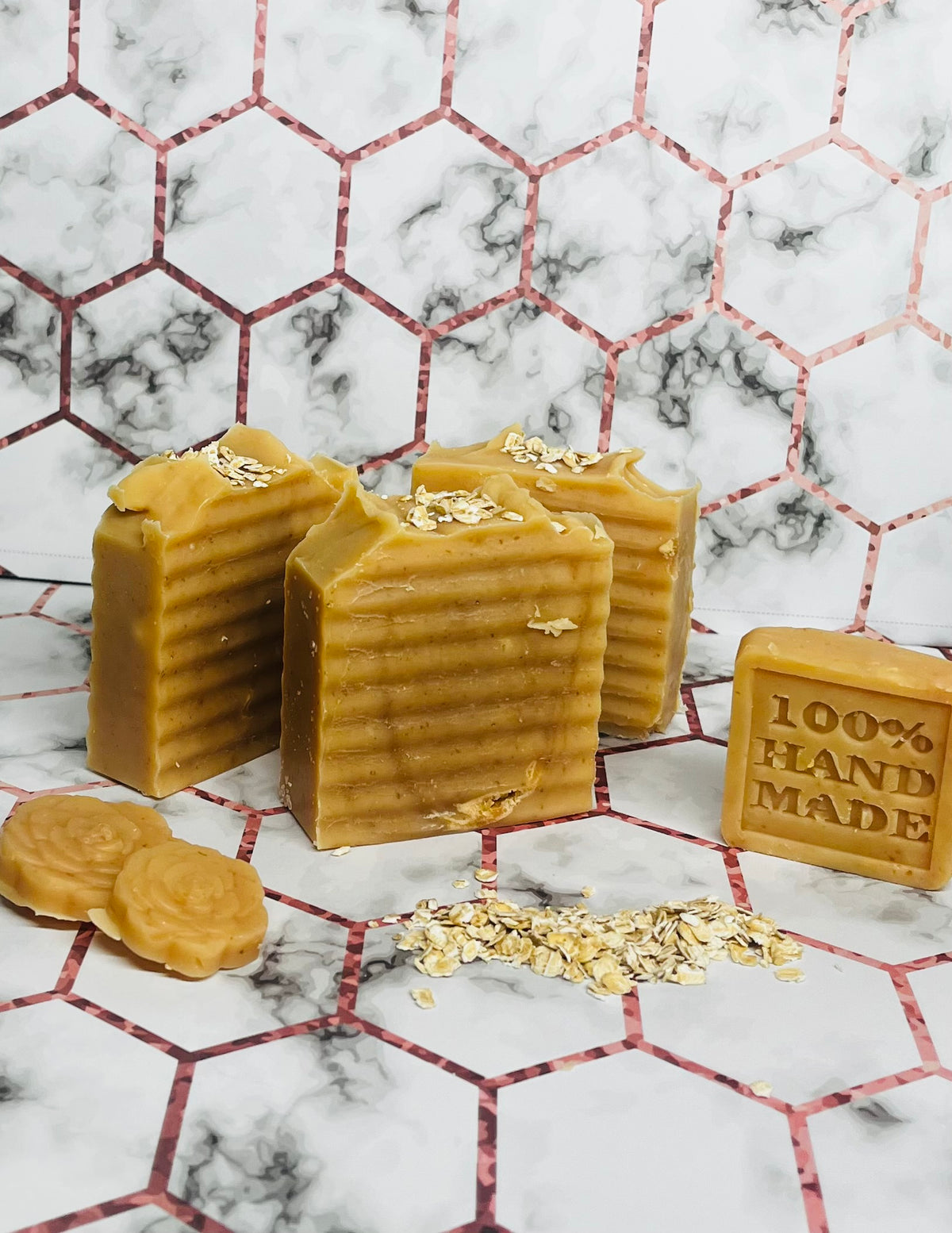 Summer Lovin Soap (Made with oat milk and honey)