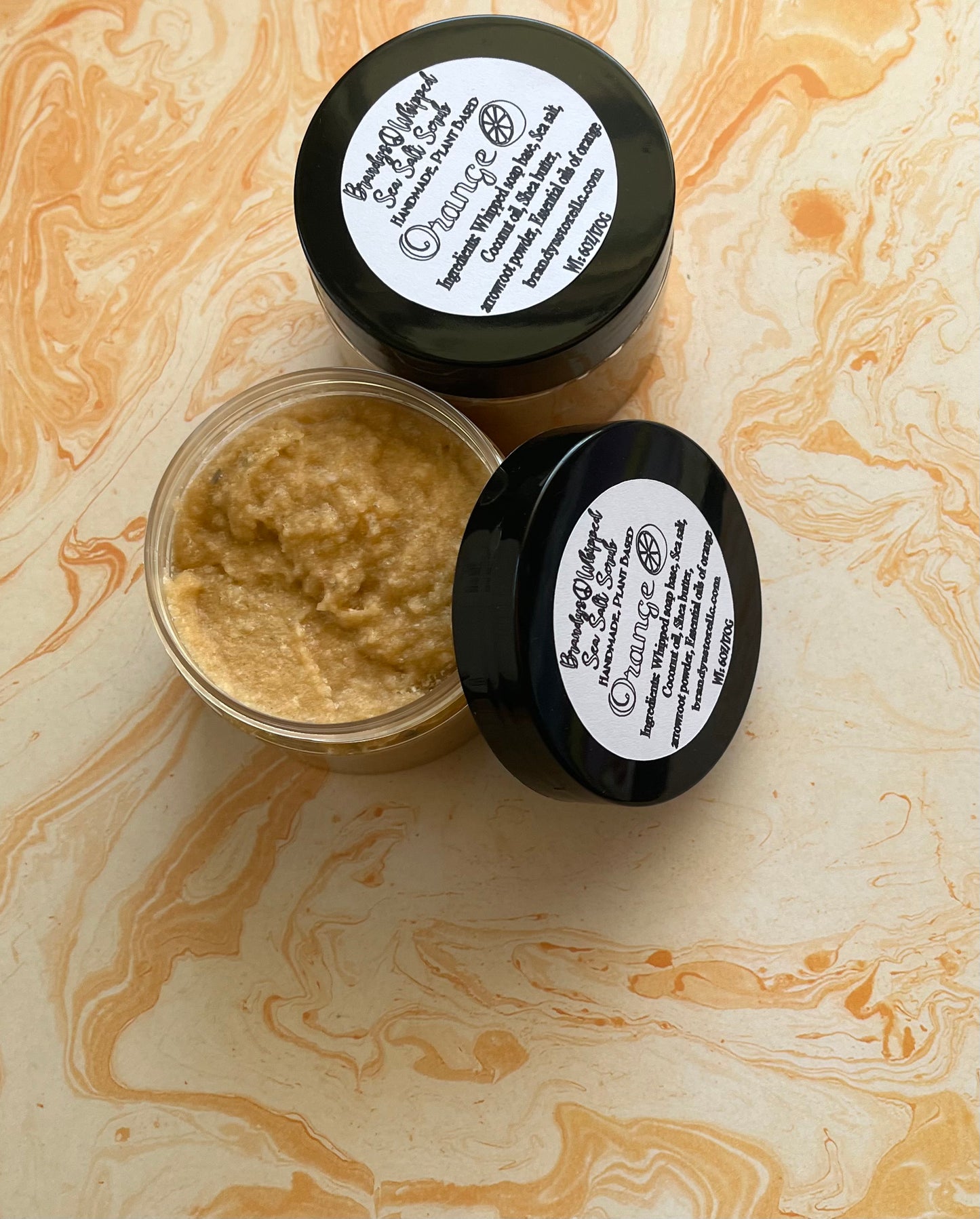 Orange Sea Salt Scrub