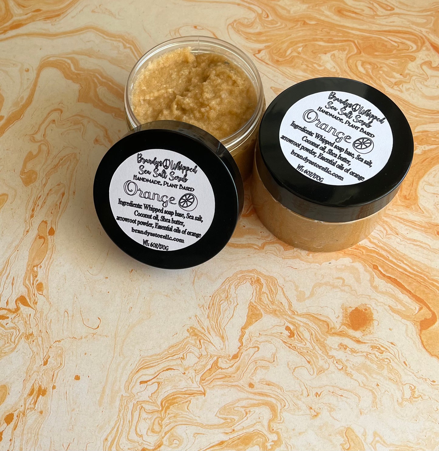 Orange Sea Salt Scrub