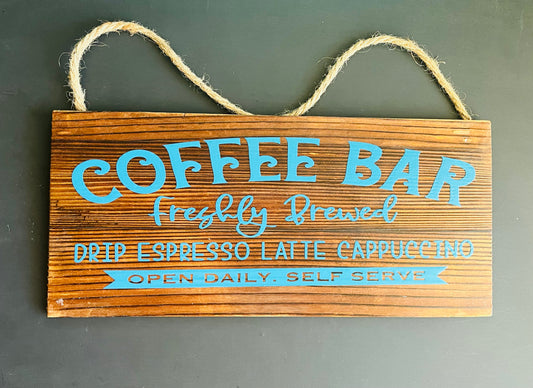Coffee Bar (Novelty sign)