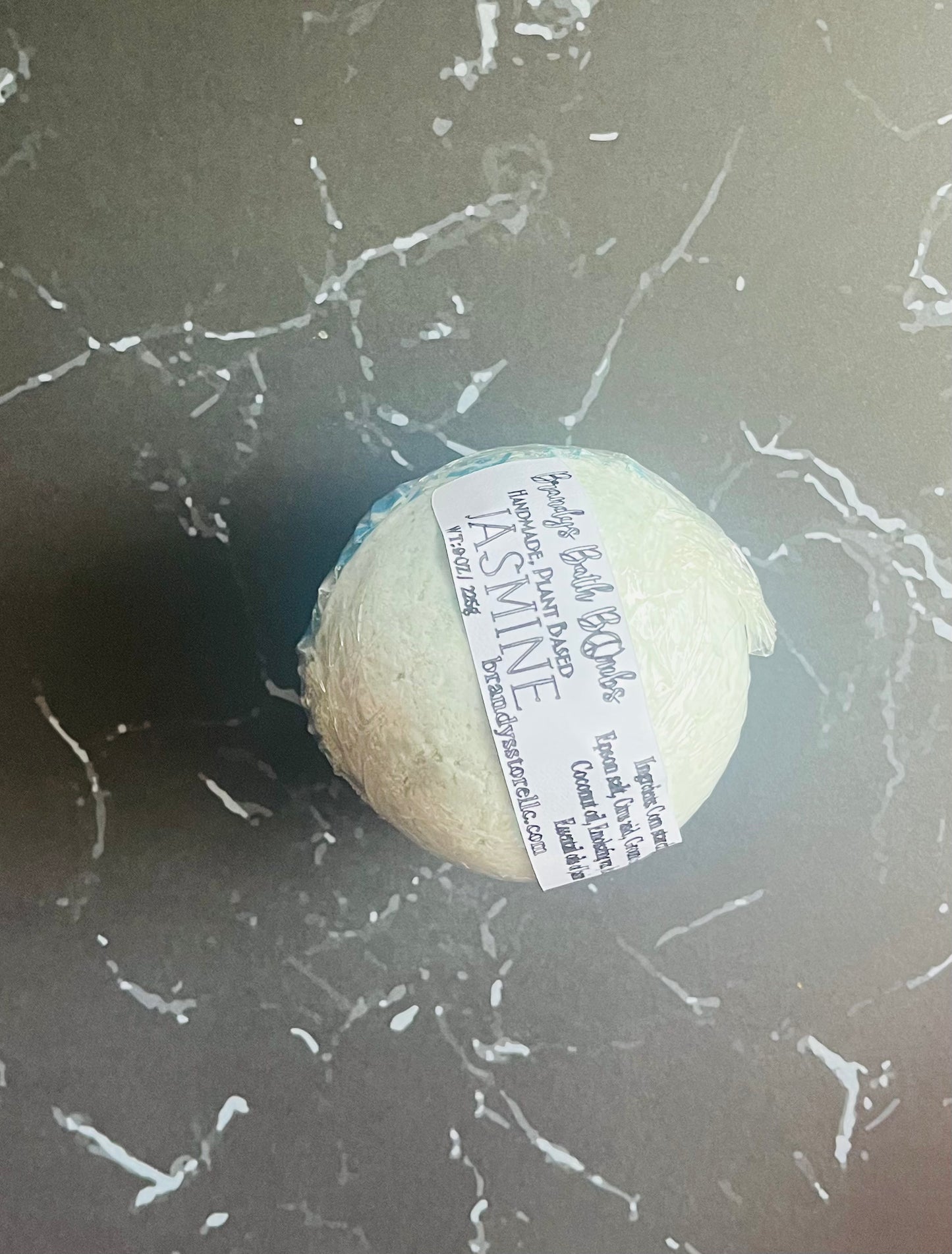 Jasmine bath bomb