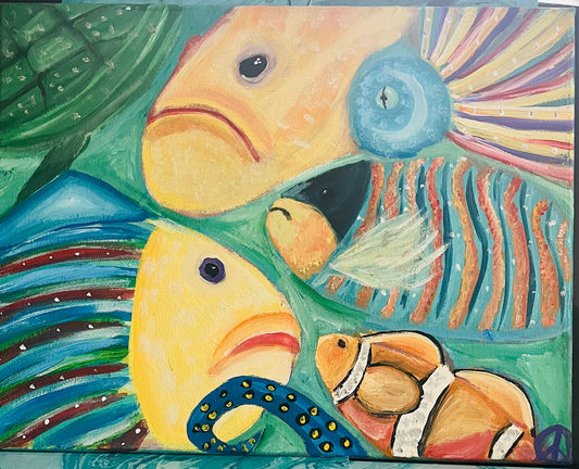 Sea Fish Painting