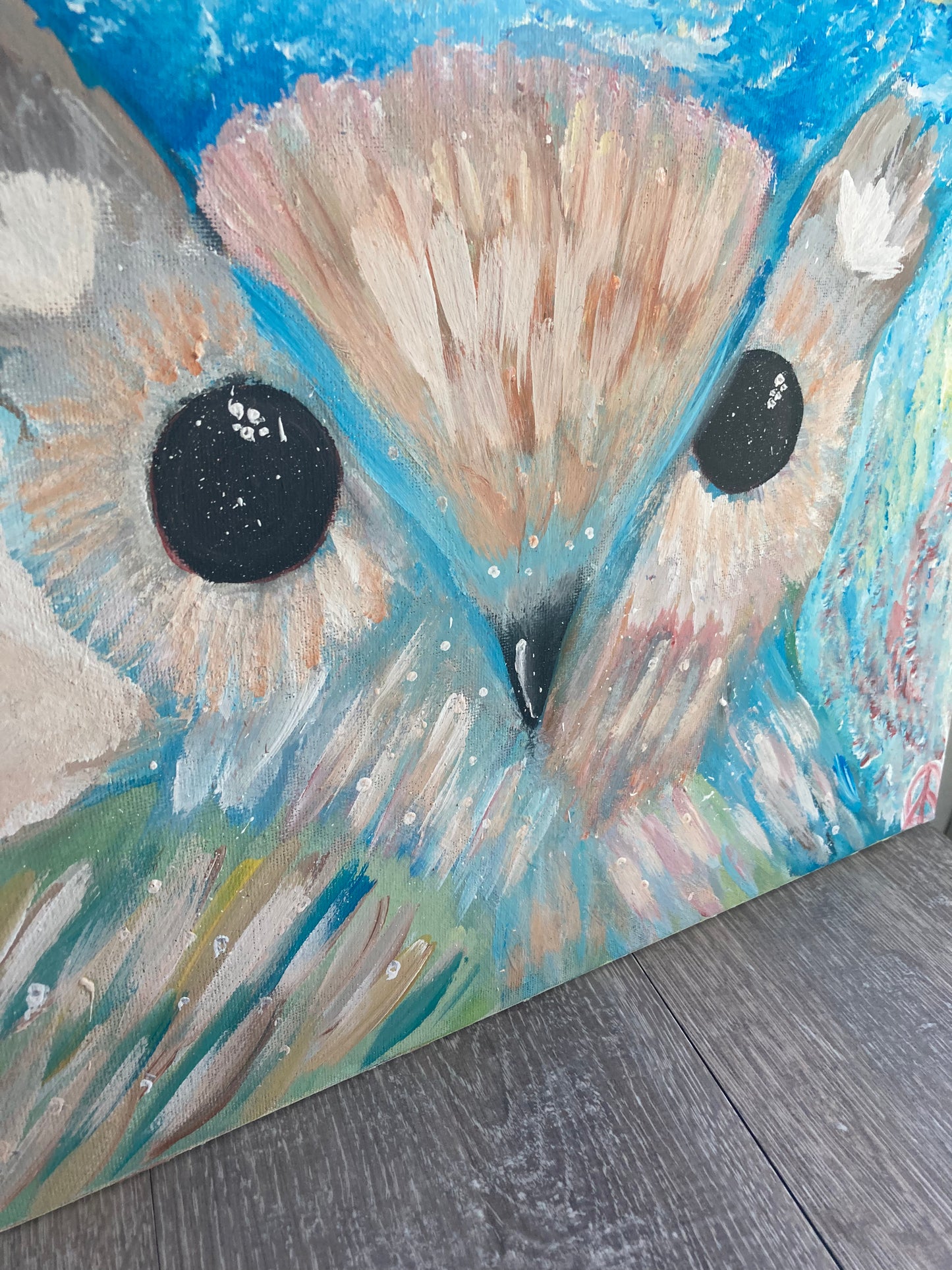 Owl painting