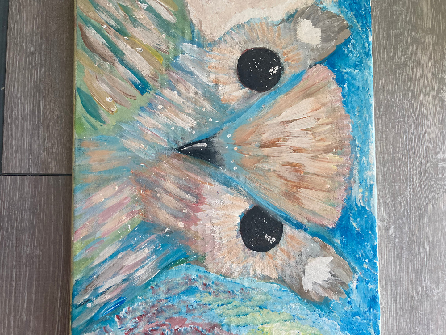 Owl painting